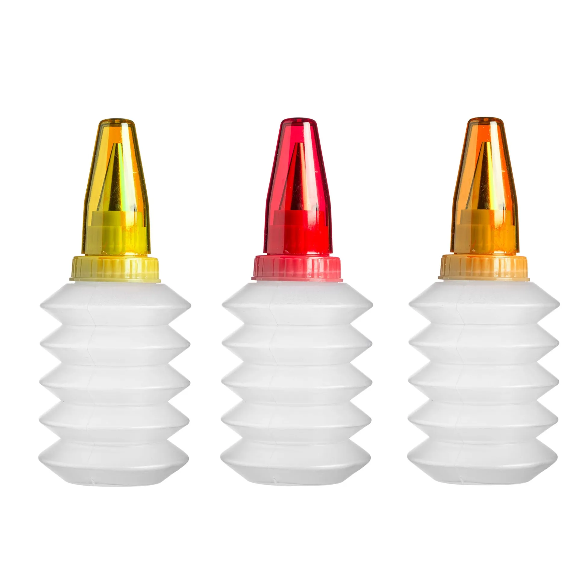 Set Of 3 Squeeze Bottles