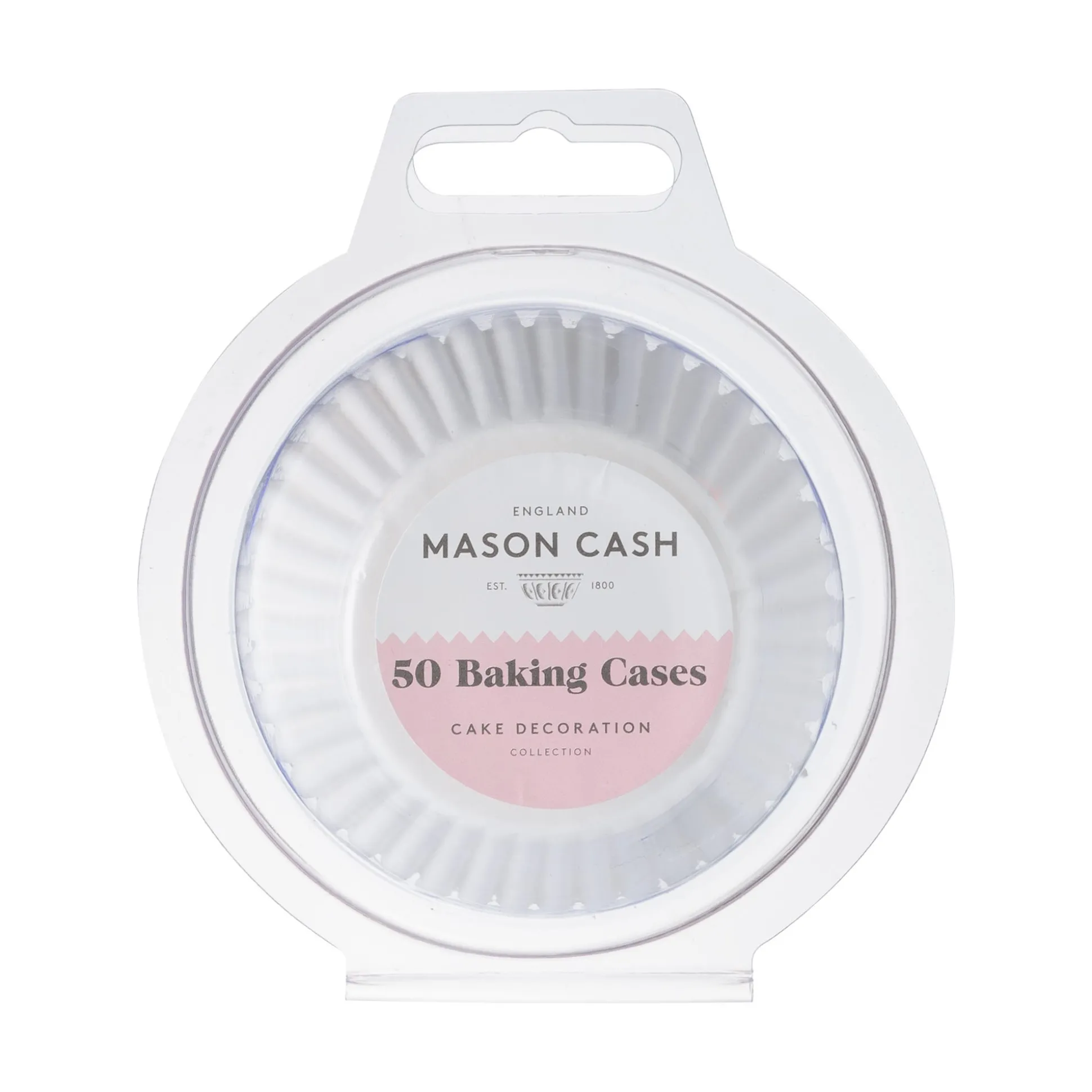 Set Of 50 White Cupcake Cases