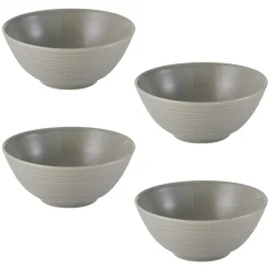 William Mason Set Of 4 Grey Soup/Cereal Bowls