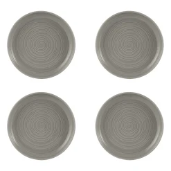William Mason Set Of 4 Grey Side Plates