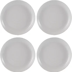 William Mason Set Of 4 White Dinner Plates